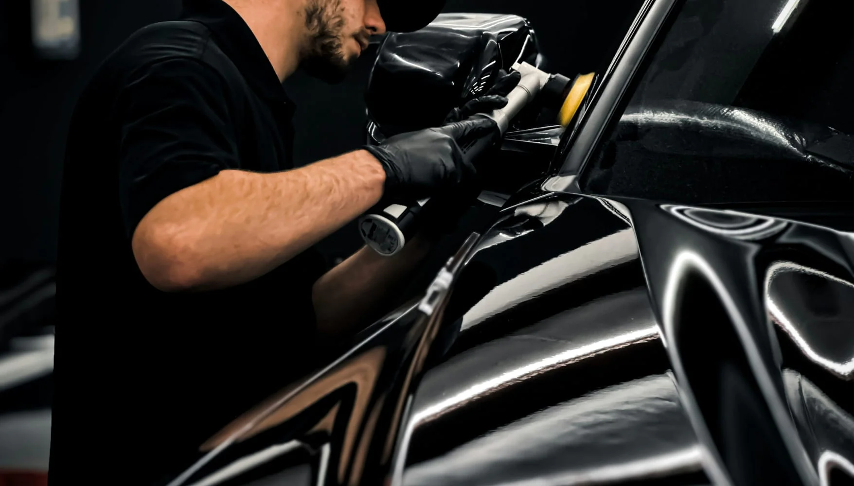 Ceramic coating application