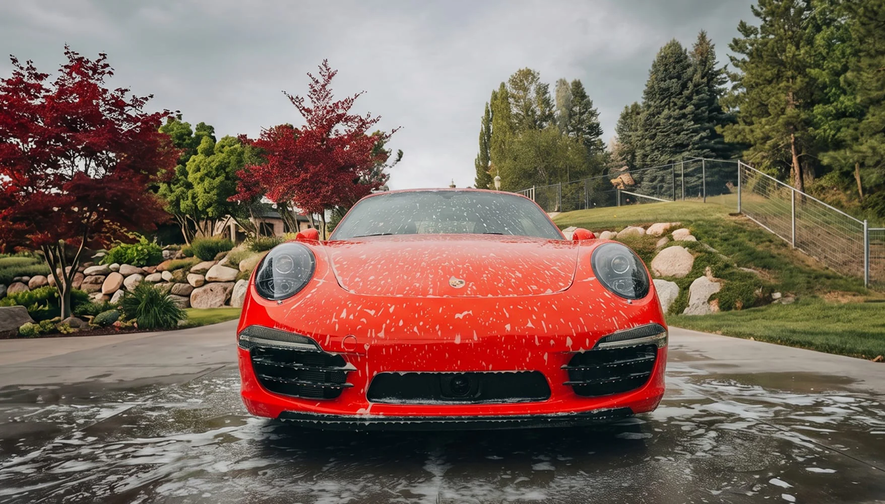 Exterior wash and detailing